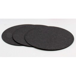 Rundfilter 551, schwarz, langsam, glatt, 95 g/qm, 240mm