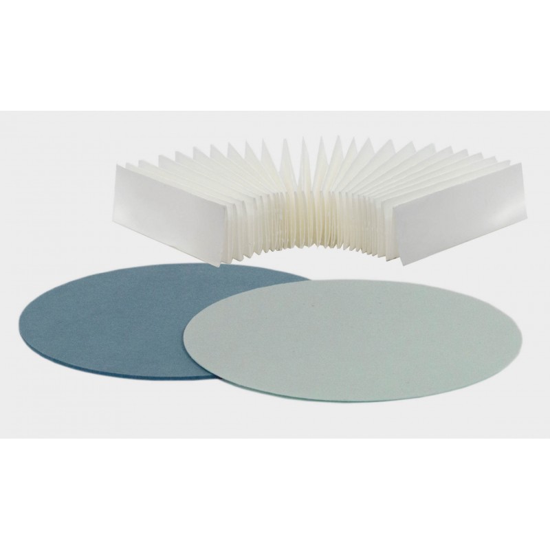 Sorte 3236, plissierte Streifen, grau, 110 g/qm